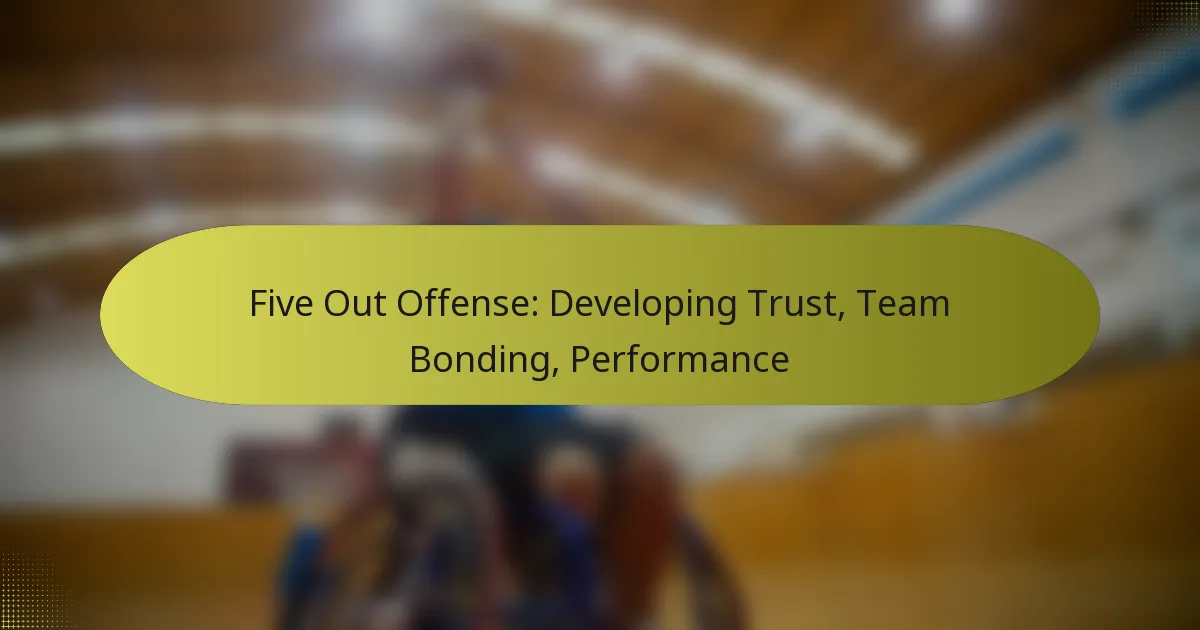 Five Out Offense: Developing Trust, Team Bonding, Performance