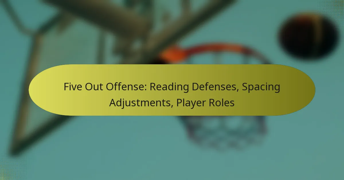 Five Out Offense: Reading Defenses, Spacing Adjustments, Player Roles