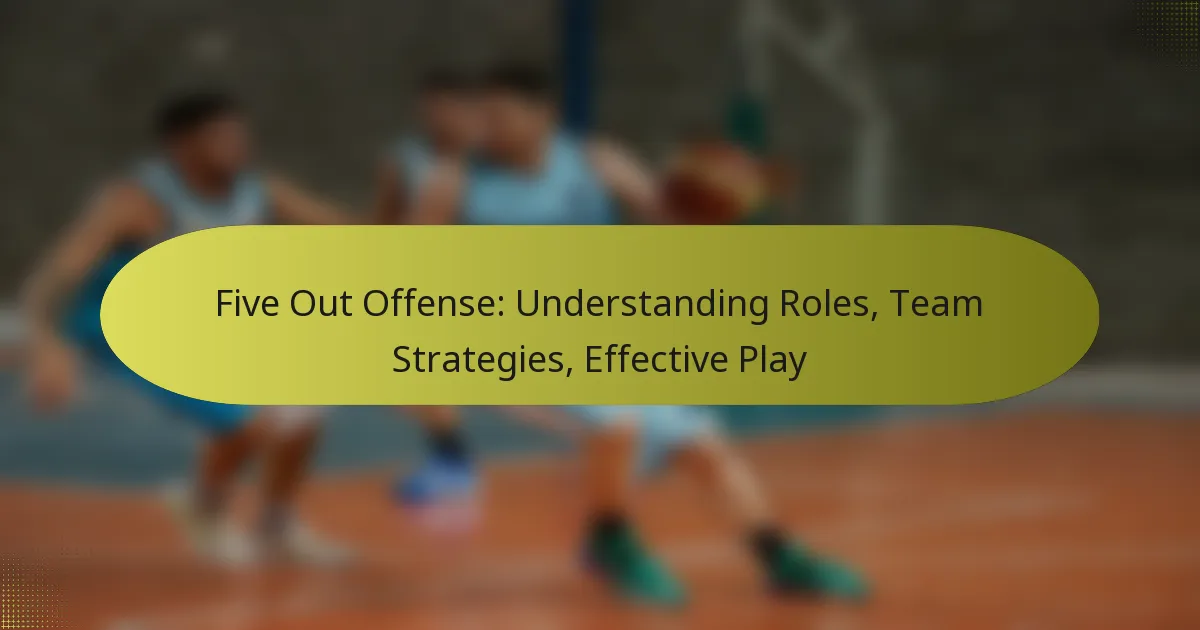 Five Out Offense: Understanding Roles, Team Strategies, Effective Play